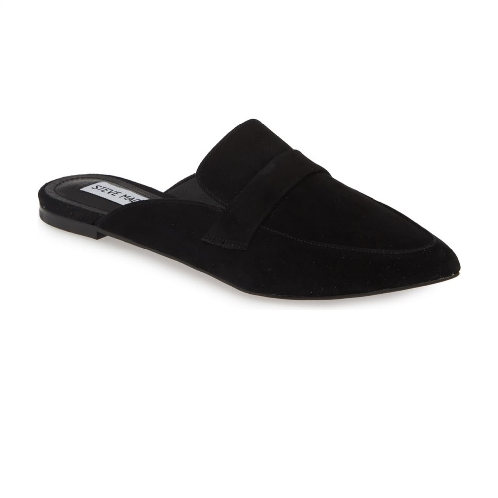 Black Steve Madden Mules